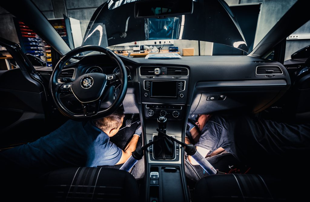 Einbau Doppelpedalerie